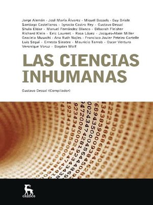 cover image of Las ciencias inhumanas